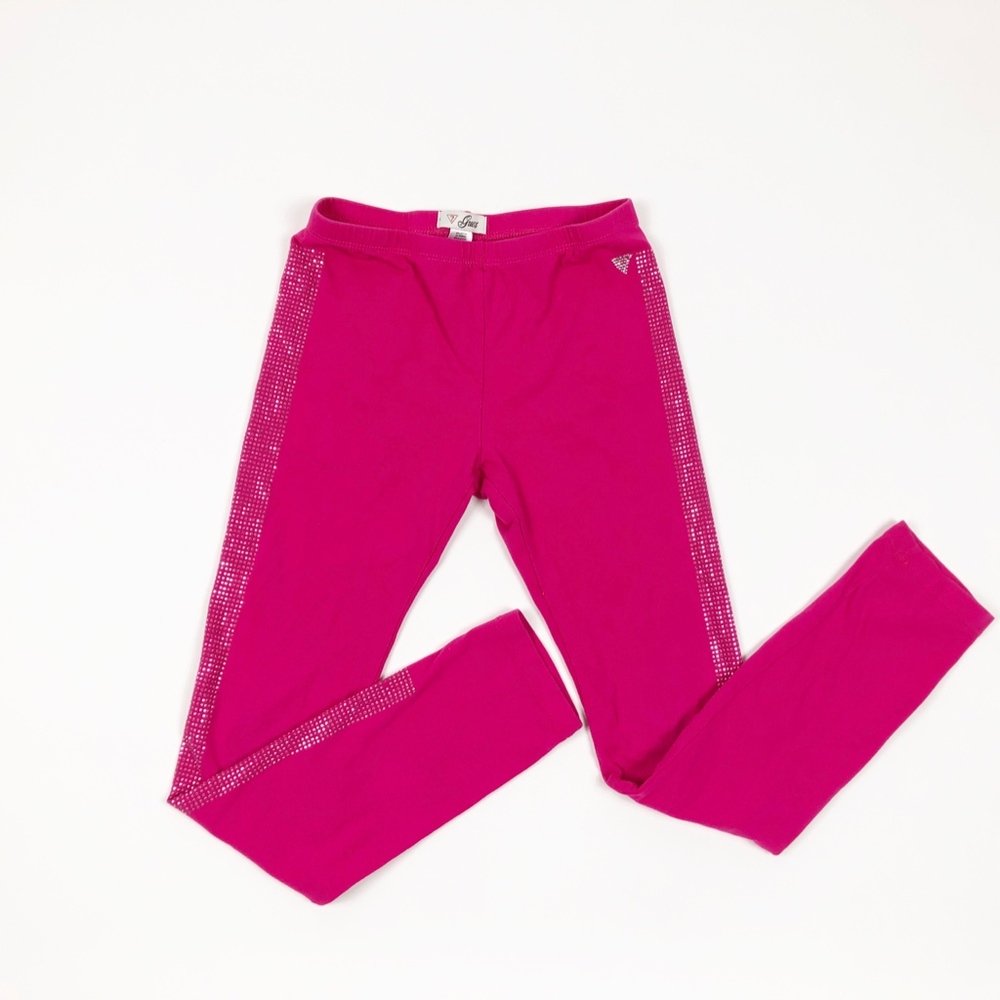 Guess Leggings, Stretch, Size 7-8, Pink
